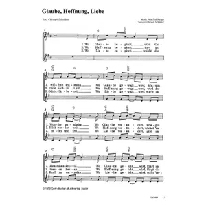 Produktbild des Artikels Glaube, Hoffnung, Liebe (Noten - Download)