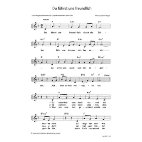 Produktbild des Artikels Du führst uns freundlich (Noten - Download)