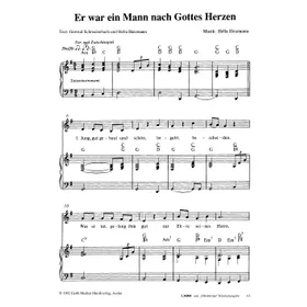 Produktbild des Artikels Er war ein Mann nach Gottes Herzen (Noten - Download)