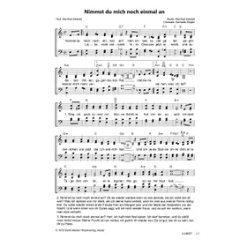 Produktbild des Artikels Nimmst du mich noch einmal an (Noten - Download)