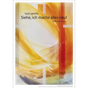 Produktbild des Artikels Jahreslosung 2026 - Kunstdruck A4 ()