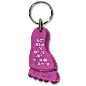 Produktbild des Artikels Schlüsselanhänger "Fuß" - pink ()