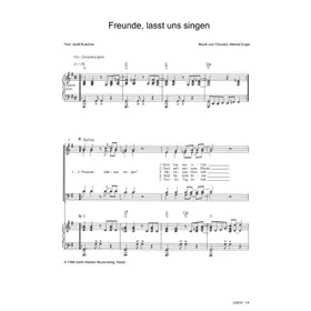 Produktbild des Artikels Freunde, lasst uns singen (Noten - Download)