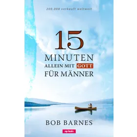 Produktbild des Artikels 15 Minuten allein mit Gott für Männer (Buch - Paperback)