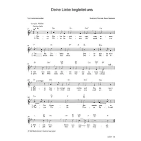 Produktbild des Artikels Deine Liebe begleitet uns (Noten - Download)