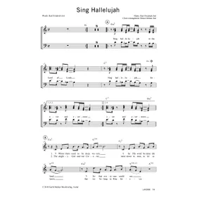 Produktbild des Artikels Sing Hallelujah (Noten - Download)