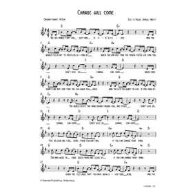 Produktbild des Artikels Change Will Come (Noten - Download)