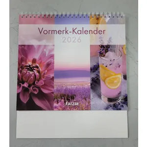 Produktbild des Artikels Vormerk-Kalender 2026 (Kalender - Spiralbindung)