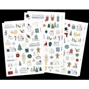 Produktbild des Artikels Sticker-Set Weihnachten ()