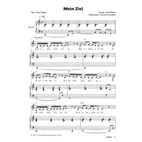 Produktbild des Artikels Mein Ziel (Noten - Download)