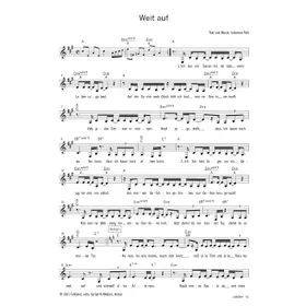 Produktbild des Artikels Weit auf (Noten - Download)