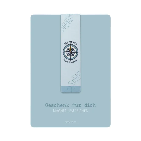 Produktbild des Artikels Magnet-Lesezeichen „Kompass“ (Schreibwaren)