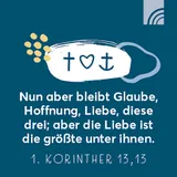 Stimmungsbild zu Armband "Glaube-Liebe-Hoffnung"