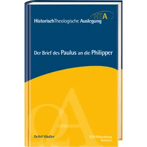 Produktbild des Artikels Der Brief des Paulus an die Philipper (Buch - Gebunden)