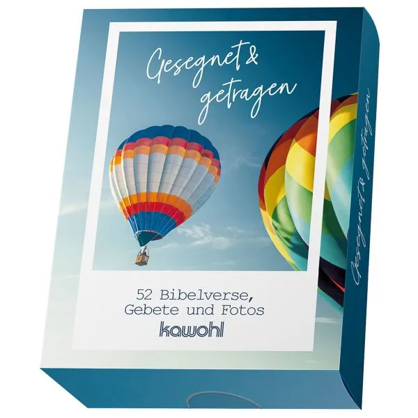 Produktbild des Artikels Karten-Box: Gesegnet & getragen (Schreibwaren)