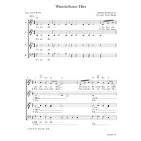 Produktbild des Artikels Wunderbarer Hirt (Noten - Download)