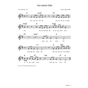 Produktbild des Artikels Von seiner Fülle (Noten - Download)
