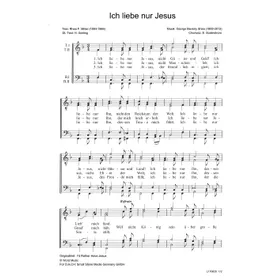 Produktbild des Artikels Ich liebe nur Jesus (Noten - Download)