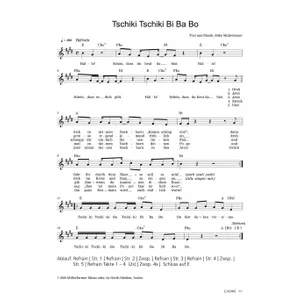 Produktbild des Artikels Tschiki Tschiki bi ba bo (Noten - Download)