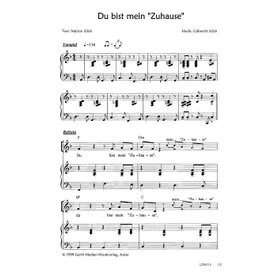 Produktbild des Artikels Du bist mein Zuhause (Noten - Download)