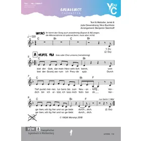 Produktbild des Artikels Grenzenlos (Noten - Download)