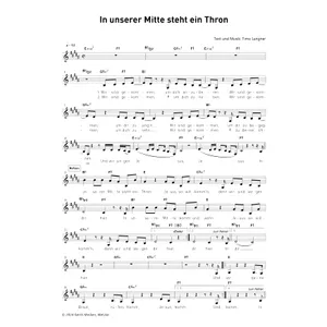 Produktbild des Artikels In unserer Mitte steht ein Thron (Noten - Download)