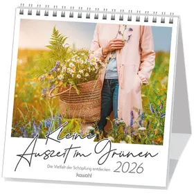 Produktbild des Artikels Kleine Auszeit im Grünen 2026 - Postkartenkalender (Kalender - Spiralbindung)