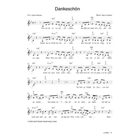 Produktbild des Artikels Dankeschön (Noten - Download)