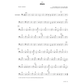 Produktbild des Artikels Allein (Kontrabass) (Noten - Download)