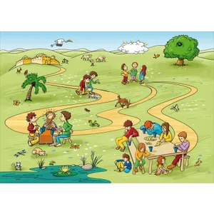 Produktbild des Artikels Pfingsten macht Mut - Bastelbogen 10er Set ()