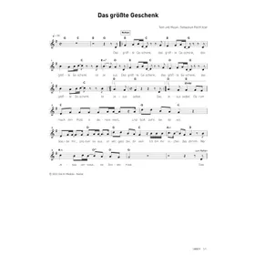 Produktbild des Artikels Das größte Geschenk (Noten - Download)
