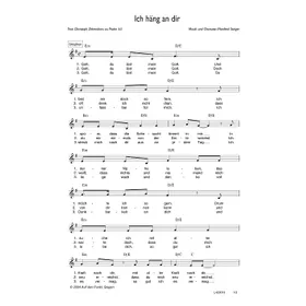 Produktbild des Artikels Ich häng an dir (Noten - Download)