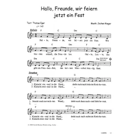Produktbild des Artikels Hallo, Freunde, wir feiern jetzt ein Fest (Noten - Download)