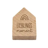 Stimmungsbild zu Holzhaus Magnet "Lieblingsmoment"