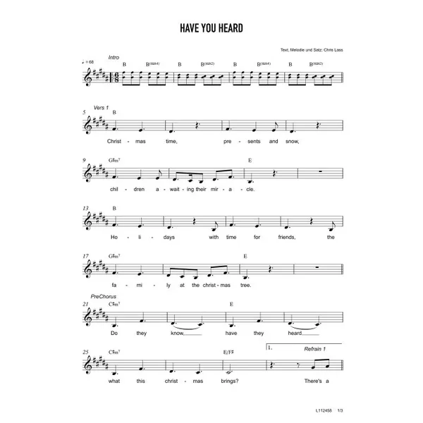 Produktbild des Artikels Have You Heard (Noten - Download)
