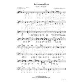 Produktbild des Artikels Ruft zu dem Herrn (Noten - Download)