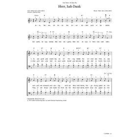Produktbild des Artikels Herr, hab Dank (Noten - Download)