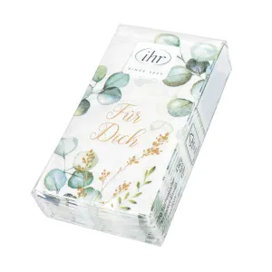 Produktbild des Artikels Papiertaschentücher "Eukalyptus/Für Dich" ()