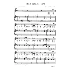 Produktbild des Artikels Israel, Volk des Herrn (Noten - Download)