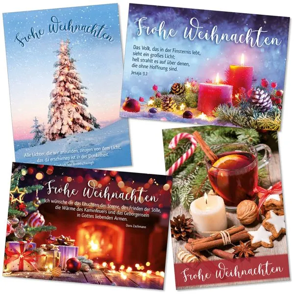 Produktbild des Artikels Weihnachts-Postkartenserie 12 Stück (Schreibwaren)