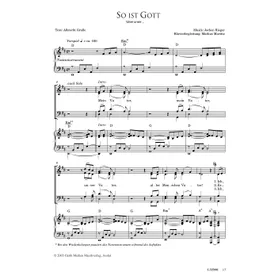 Produktbild des Artikels So ist Gott (Noten - Download)
