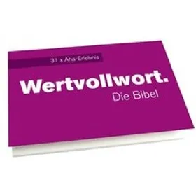 Produktbild des Artikels Wertvollwort. - Die Bibel (Schreibwaren)