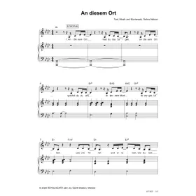 Produktbild des Artikels An diesem Ort (Noten - Download)