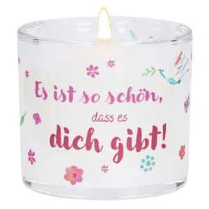 Produktbild des Artikels Windlicht LichtMomente "Es ist schön, dass es dich gibt" ()
