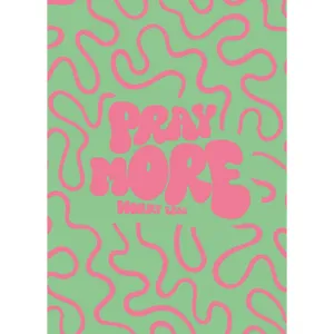 Produktbild des Artikels Postkarten: Pray more worry less 4 Stück (Schreibwaren)