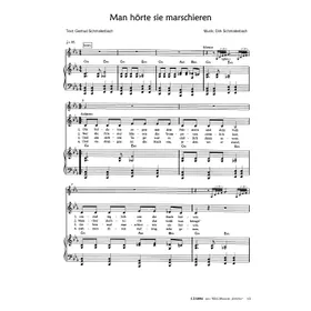 Produktbild des Artikels Man hörte sie marschieren (Noten - Download)
