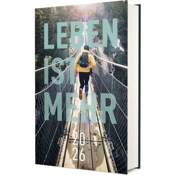 Produktbild des Artikels Leben ist mehr 2026 - Buchkalender (Kalender - Gebunden)