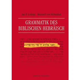 Produktbild des Artikels Grammatik des biblischen Hebräisch (Buch - Gebunden)