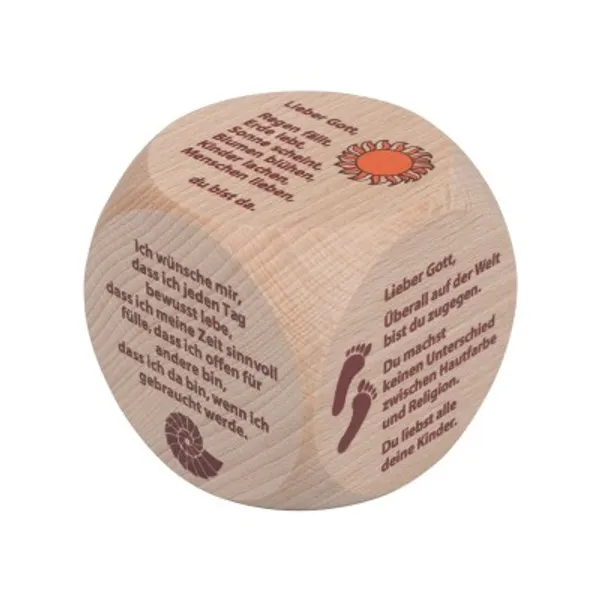 Produktbild des Artikels Gebetswürfel Kindergebete "Welt" ()