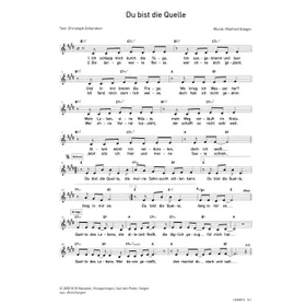 Produktbild des Artikels Du bist die Quelle (Noten - Download)